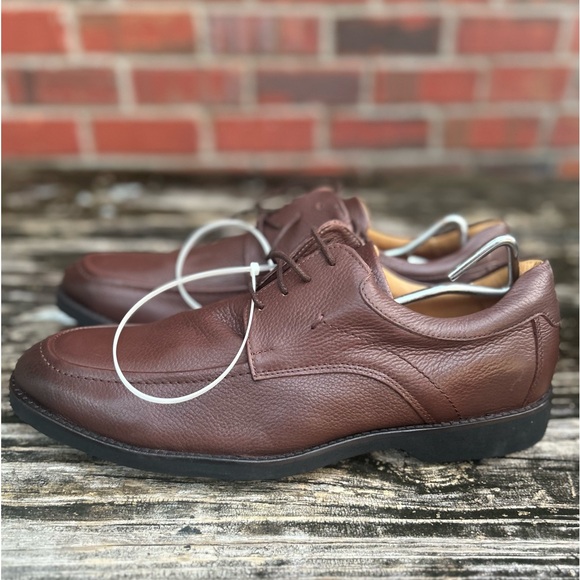 NWOB Marc Joseph New York Hand Crafted in Brazil Brown Leather Dress Shoes Sz 11 - Picture 4 of 14